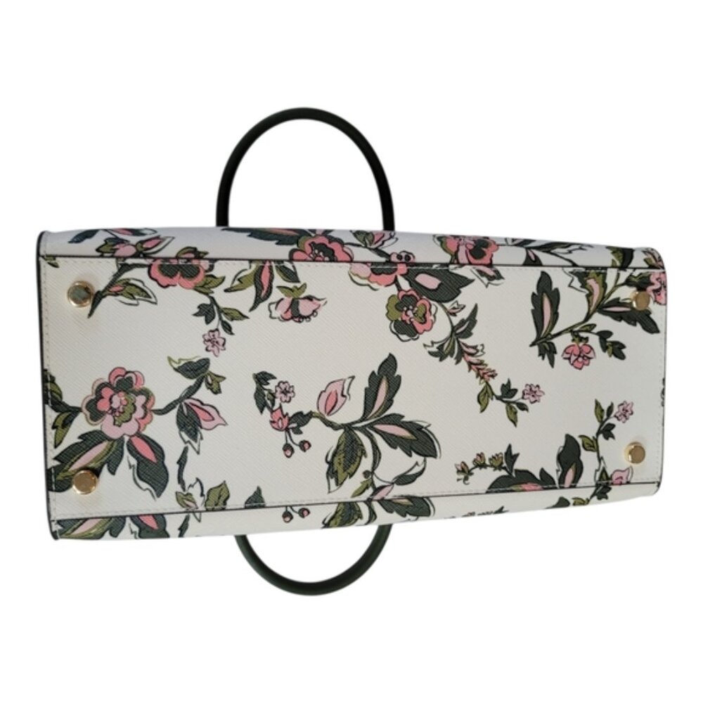 *NWOT* Kate Spade Madison Floral Medium Saffiano Leather Floral Satchel W/Strap - Picture 8 of 12